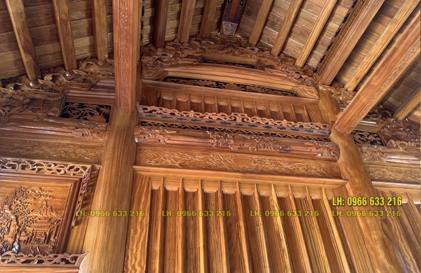 Nhà gỗ lim - Nhà Gỗ Hương Ngải - Công Ty TNHH Nhà Gỗ Cổ Truyền Việt Nam